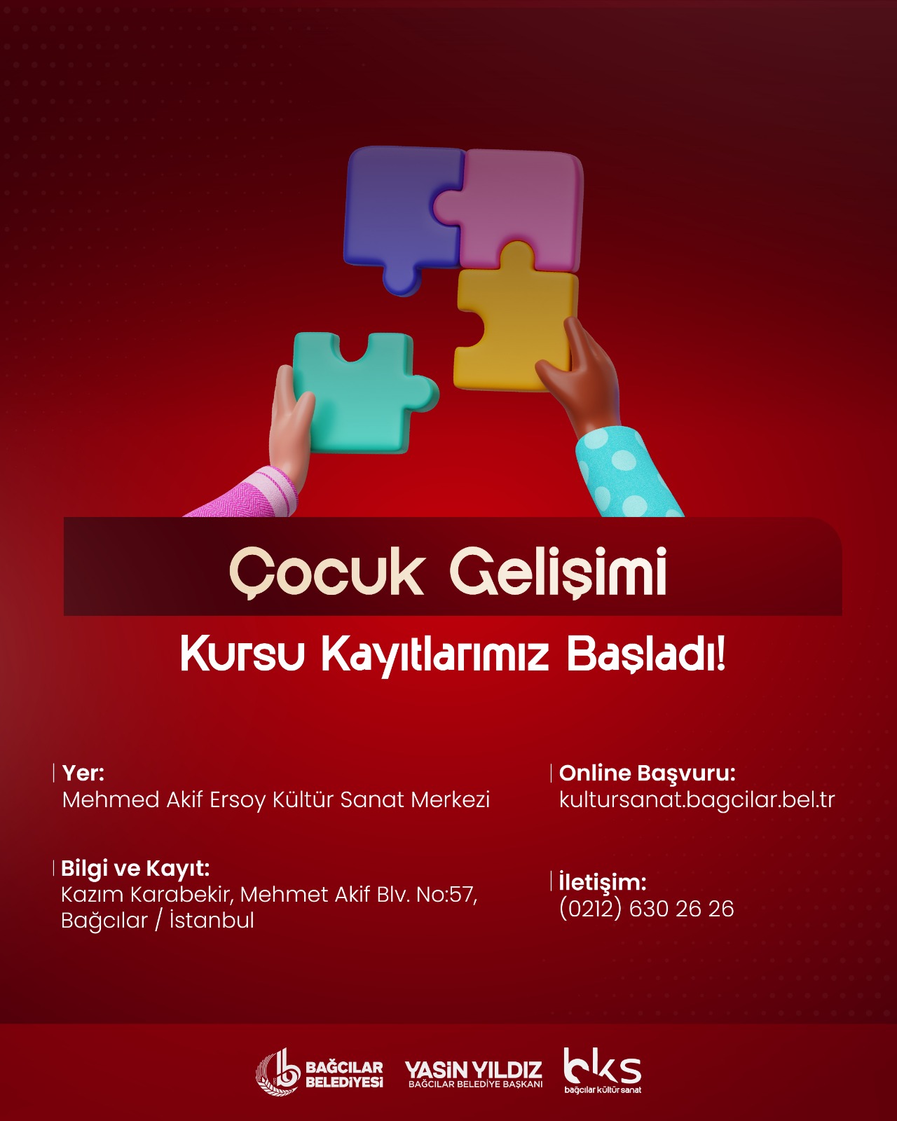 Çocuk Gelişimi Kursu Kayıtları Başladı